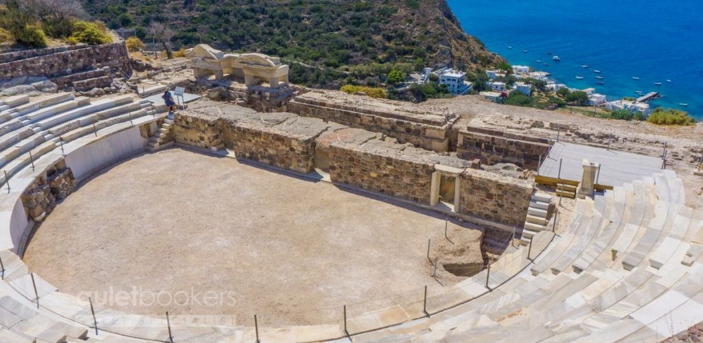 Ancient Roman Theater Milos Island Greece