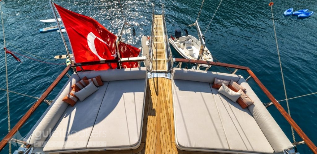 A private boat charter in Turkey