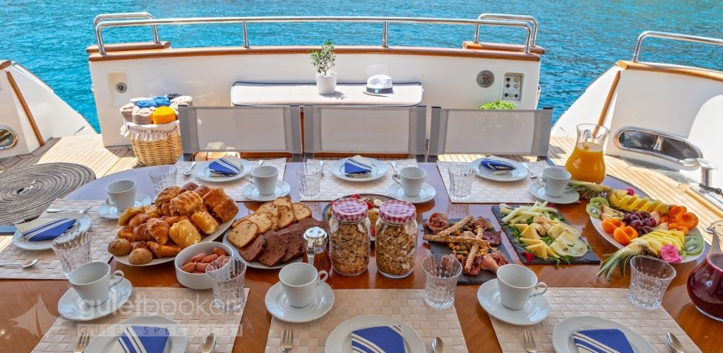 Yacht Charter Breakfast