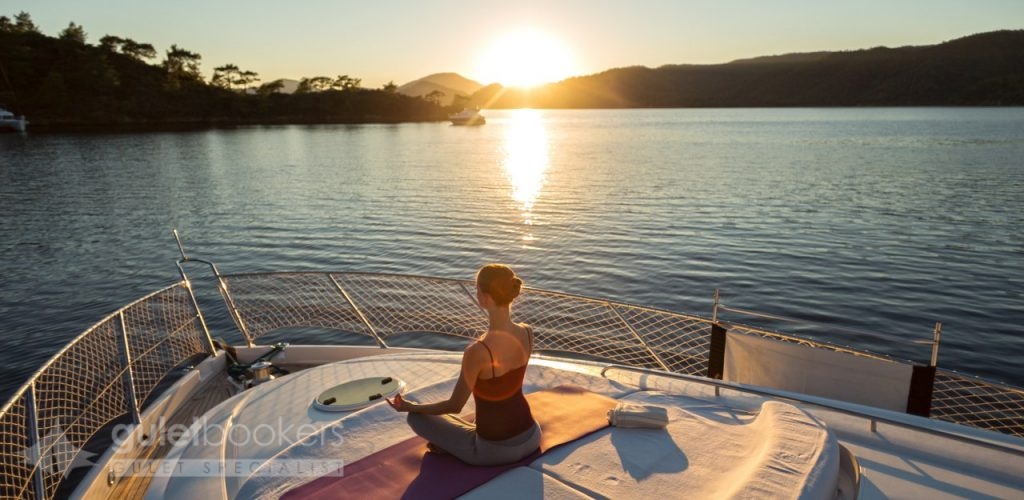 With small adjustments, your private yacht will become an ideal space for self-love and self-care.